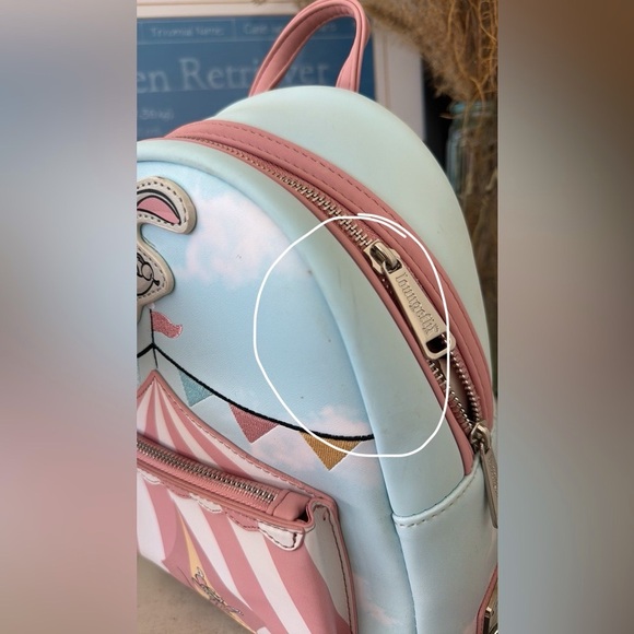 Disney Loungefly Dumbo Circus Tent Backpack - NWT - Picture 13 of 15